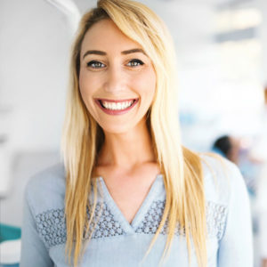 smiling young woman